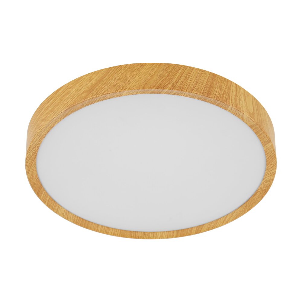 Eglo MUSURITA Lámpara de Techo LED Madera oscura, 1 luz main product photo