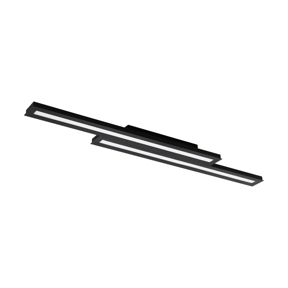 Eglo SALITERAS Lámpara de Techo LED Negro, 2 luces, Cambia de color main product photo