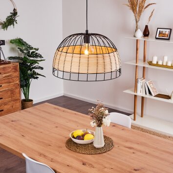 Samal Lámpara Colgante Negro, 1 luz Samal Lámpara Colgante Negro, 1 luz