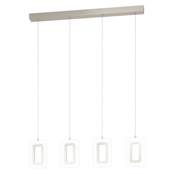 Eglo ENALURI Lámpara Colgante LED Níquel-mate, 4 luces