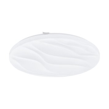 Eglo BENARIBA Lámpara de Techo LED Blanca, 1 luz