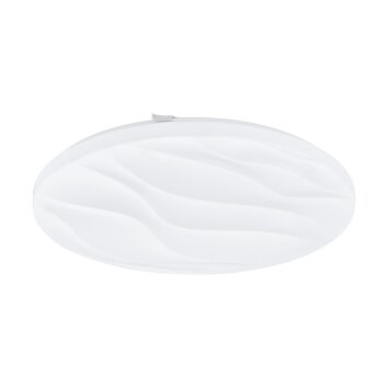 Eglo BENARIBA Lámpara de Techo LED Blanca, 1 luz