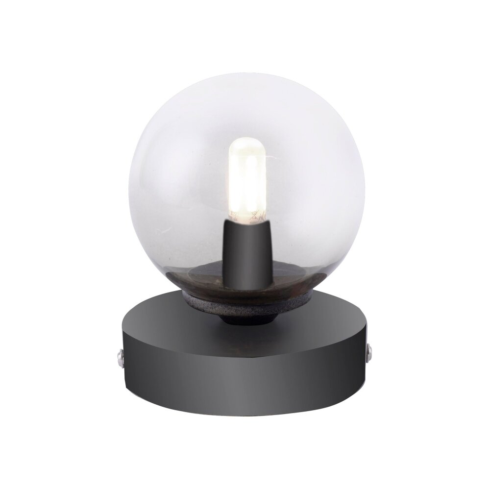 Paul Neuhaus WIDOW Lámpara de mesa LED Níquel-mate, Negro, 1 luz main product photo