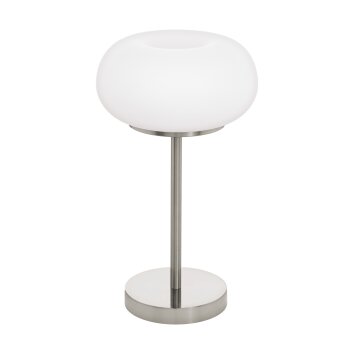 Eglo OPTICA Lámpara de mesa LED Níquel-mate, 1 luz, Cambia de color