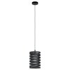 Eglo CREMELLA Lámpara Colgante Negro, 1 luz