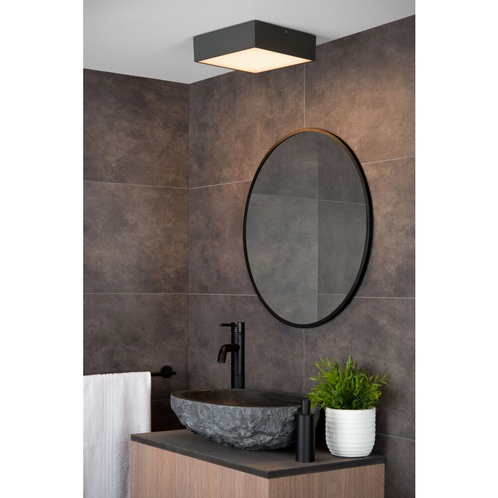 Lucide ROXANE Lámpara de Techo LED Antracita, 1 luz main product photo