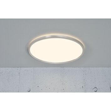 Nordlux OJA Lámpara de Techo LED Níquel-mate, 1 luz