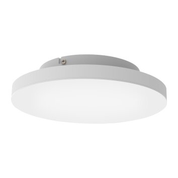 Eglo TURCONA Lámpara de Techo LED Blanca, 1 luz, Cambia de color