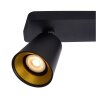 Lucide TURNON Lámpara de Techo LED Negro, 2 luces