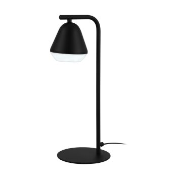 Eglo PALBIETA Lámpara de mesa LED Negro, 1 luz