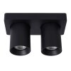 Lucide NIGEL Lámpara de Techo LED Negro, 2 luces