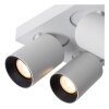 Lucide NIGEL Lámpara de Techo LED Blanca, 4 luces