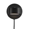 Nordlux CLYDE Aplique LED Negro, 1 luz