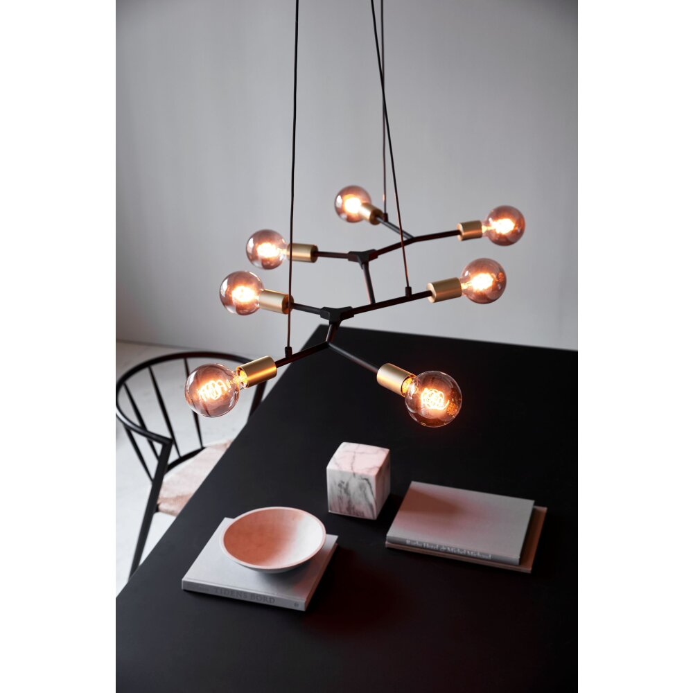 Nordlux JOSEFINE Lámpara Colgante Negro, 7 luces main product photo