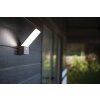 Lutec Pano Aplique para exterior LED Antracita, 1 luz