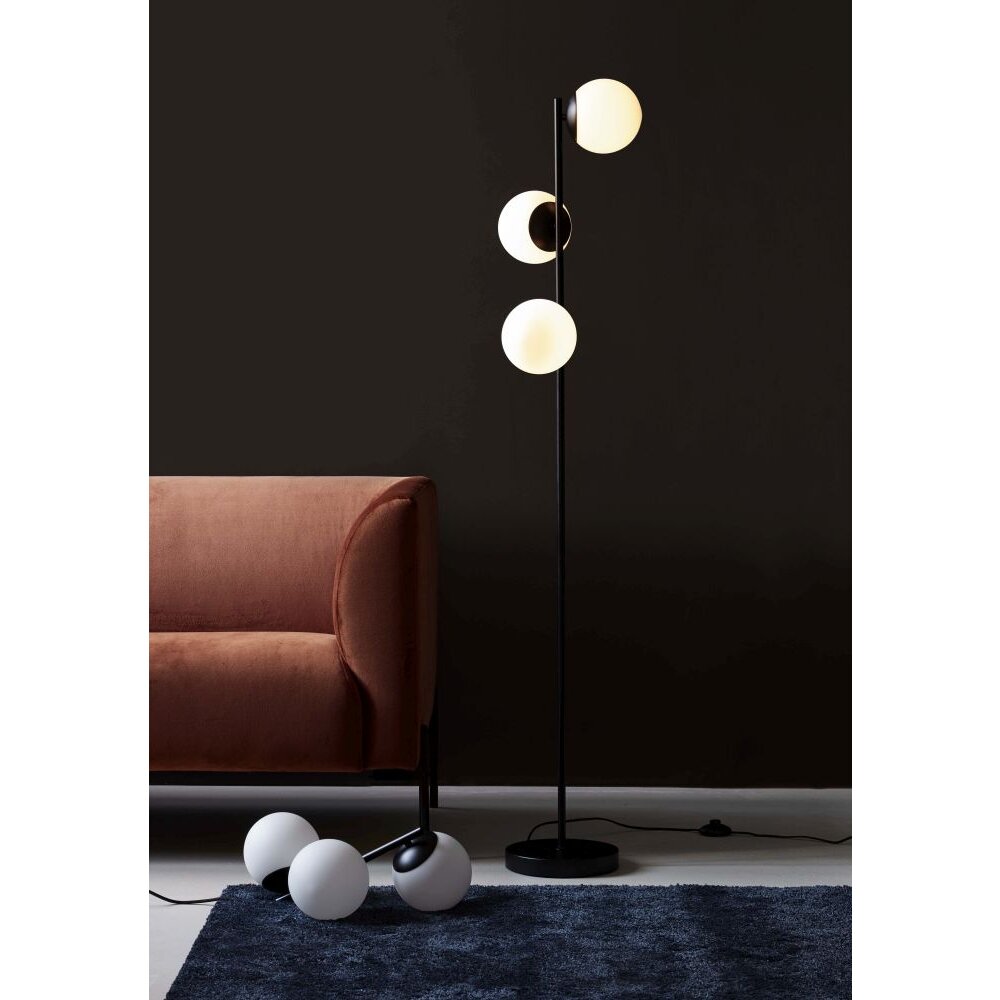 Nordlux LILLY Lámpara de Pie Negro, 3 luces main product photo