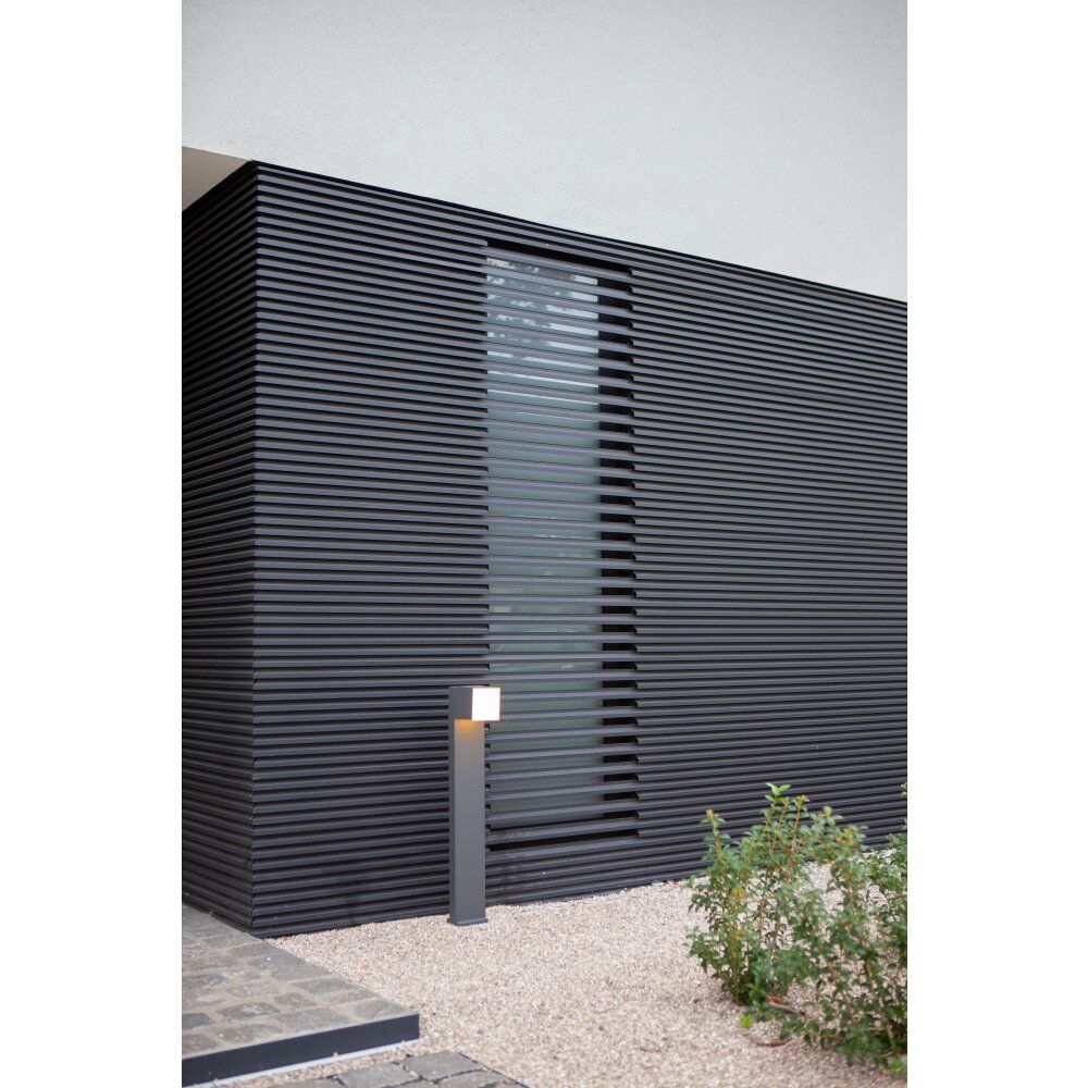 Lutec Cuba Poste de Jardín LED Antracita, 1 luz main product photo