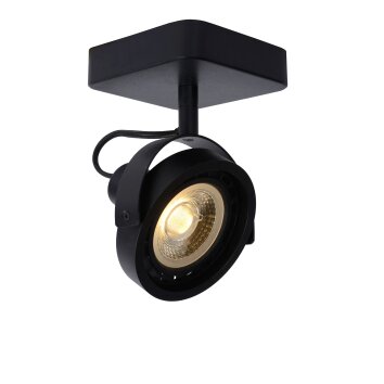 Lucide TALA Lámpara de Techo LED Negro, 1 luz