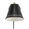 Nordlux PINE Aplique Negro, 1 luz