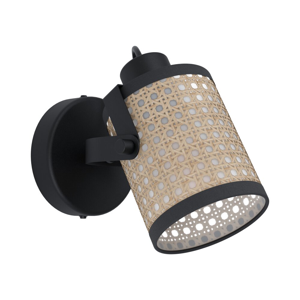 Eglo RUSCOMB Aplique Negro, 1 luz main product photo