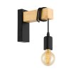 Lámparas Eglo TOWNSHEND Apliques Marrón, Negro, 1 luz