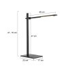 Steinhauer Stekk Lámpara de mesa LED Negro, Blanca, 1 luz