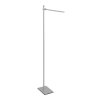 Steinhauer Stekk Lámpara de Pie LED Acero inoxidable, Blanca, 1 luz