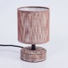 Kigombo Lámpara de mesa Marrón, 1 luz