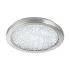 Eglo AREZZO 2 Lámpara de techo LED Aspecto de cristal, Níquel-mate, 1 luz