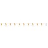 Globo BAILY Tira de luces LED dorado, 10 luces