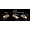 Globo LUISE Proyector Negro, 3 luces
