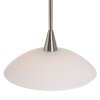 Steinhauer Tallerken Lámpara Colgante LED Acero inoxidable, Blanca, 3 luces