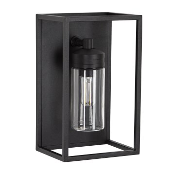 KS Verlichting Hudson Aplique para exterior Negro, 1 luz