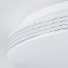 Niebla Lámpara de Techo LED Blanca, 1 luz
