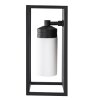 KS Verlichting Hudson Aplique para exterior Negro, 1 luz