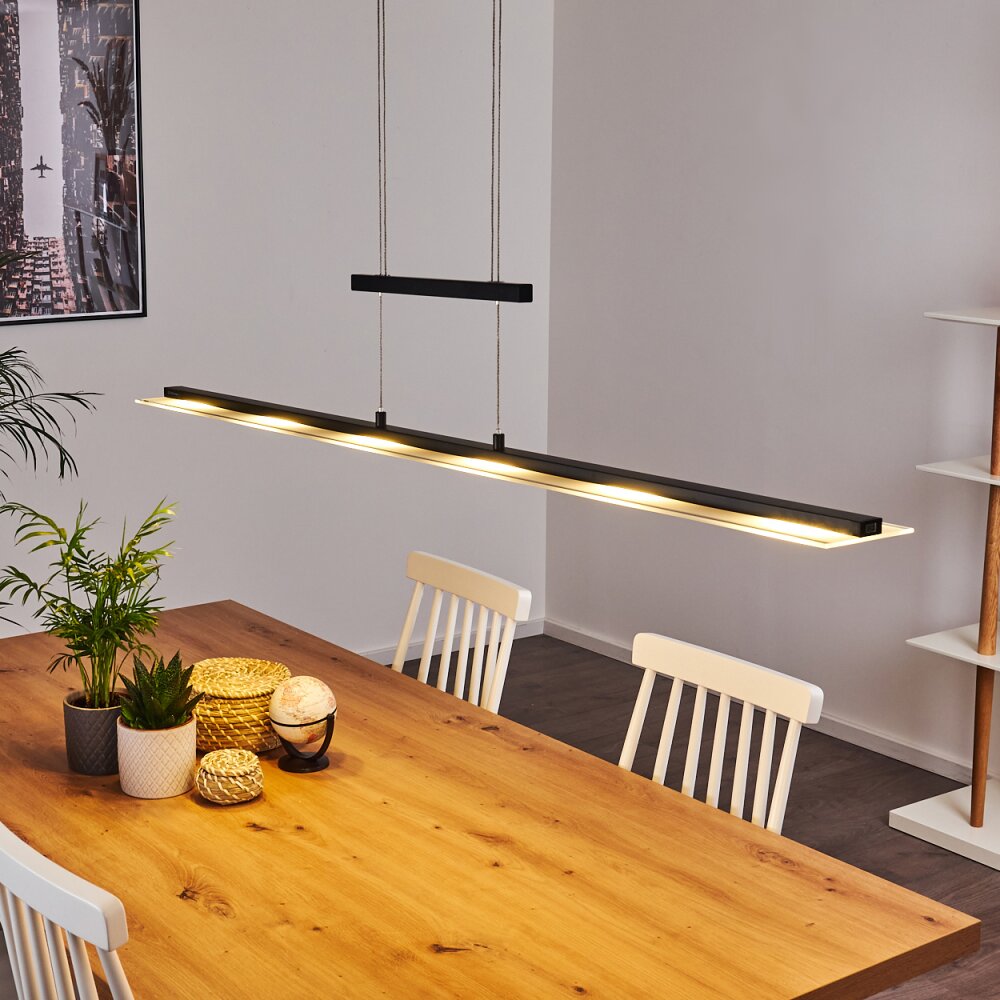 Hogana Lámpara Colgante LED Antracita, 1 luz main product photo