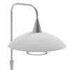 Steinhauer Tallerken Lámpara de mesa LED Acero inoxidable, Blanca, 1 luz