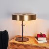Manaus Lámpara de mesa Negro, 2 luces