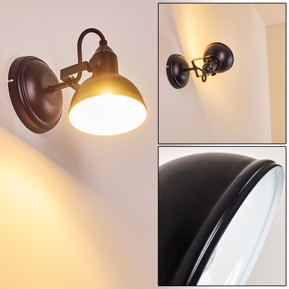 Tina Aplique Negro, 1 luz main product photo
