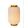 Lucide GOSSE Lámpara de mesa dorado, Blanca, 1 luz