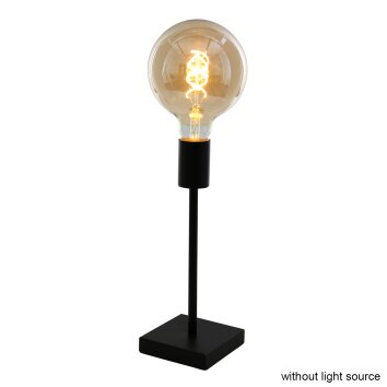 Steinhauer Minimalics Lámpara de mesa Negro, 1 luz