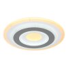Globo SABATINO Lámpara de Techo LED Blanca, 1 luz