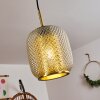 Scone Lámpara Colgante dorado, Latón, 1 luz