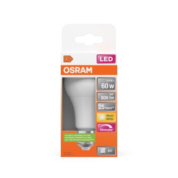 Osram LED E27 9 Watt 2700 Kelvin 806 Lúmenes