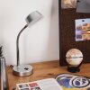 Pineda Lámpara de mesa LED Cromo, 1 luz