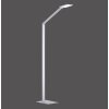Paul Neuhaus Q-HANNES Lámpara de Pie LED Plata, 1 luz, Mando a distancia