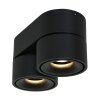 Steinhauer Fez Lámpara de Techo LED Negro, 2 luces Steinhauer Fez Lámpara de Techo LED Negro, 2 luces