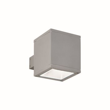 Ideal Lux SNIF Aplique para exterior Gris, 1 luz