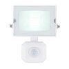 Globo HELGA Foco proyector jardin LED Blanca, 1 luz, Sensor de movimiento