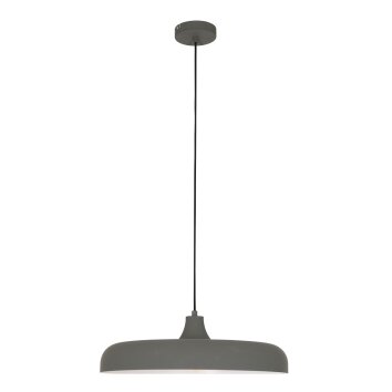 Steinhauer Krisip Lámpara Colgante Gris, Blanca, 1 luz